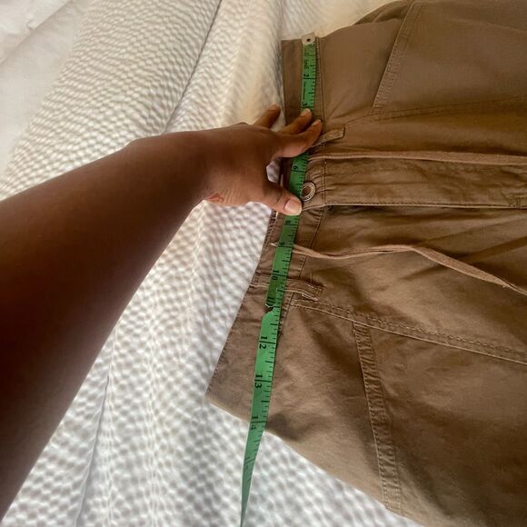 No Boundaries Women's Wide Leg Brown Drawstring Pants S(4-6) - Picture 9 of 10